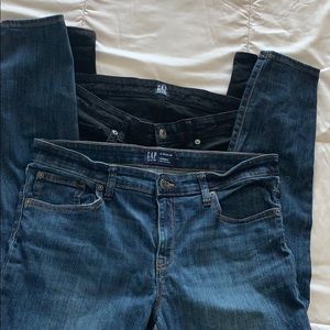 Two GAP jeans size 31